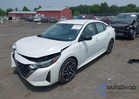 2025 Nissan Sentra Sr from USA, damaged, VIN 3N1AB8DV0SY297754